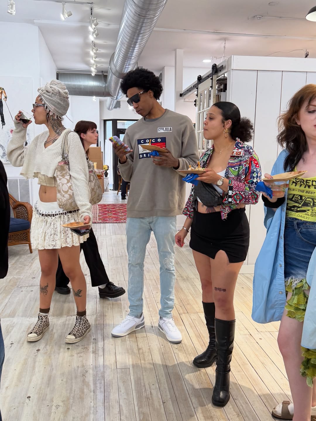 Much love and gratitude to everyone who showed up for the opening of Joy-Us- Black Recreation