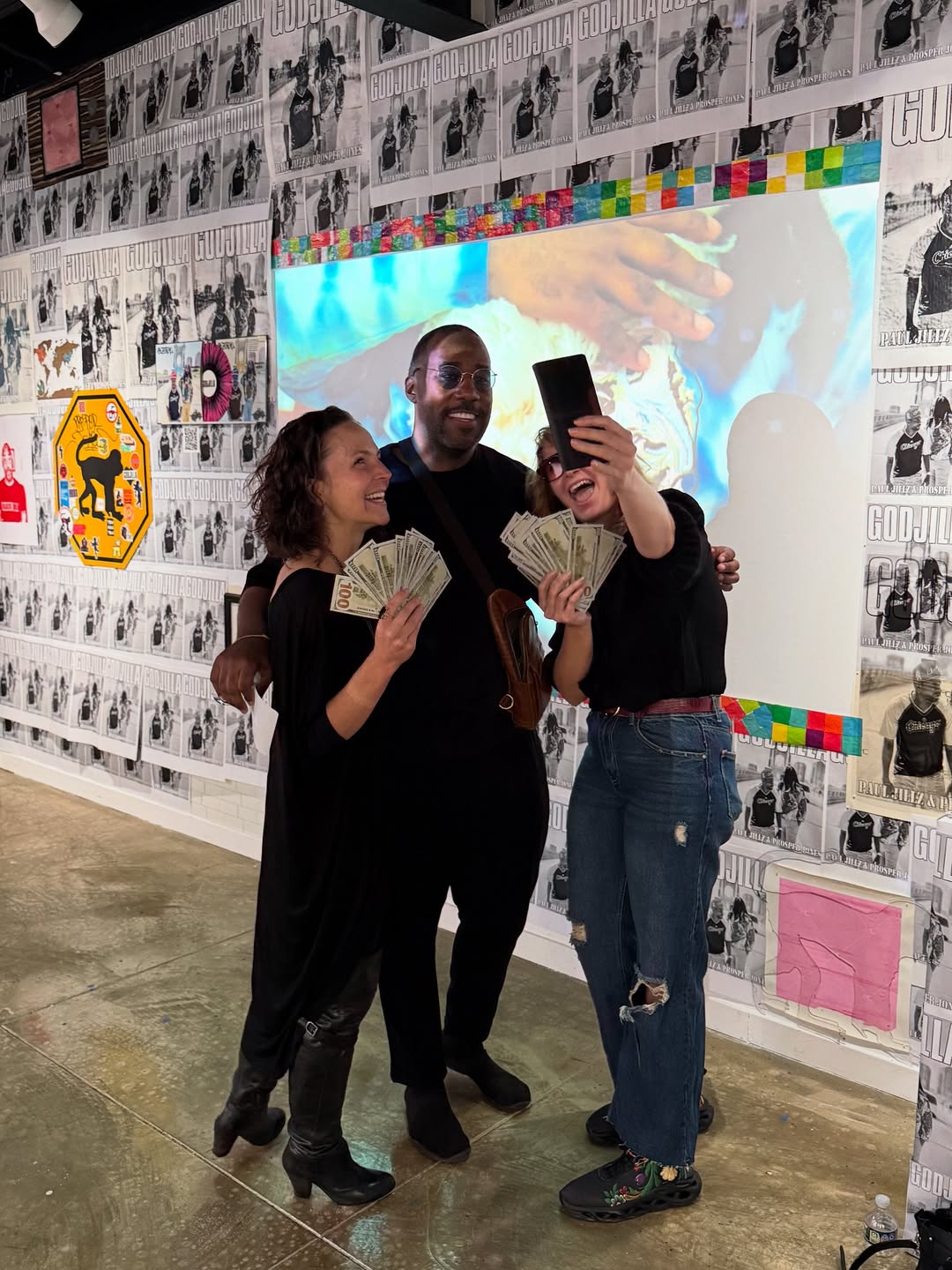 Much love and gratitude to everyone who showed up for the opening of Joy-Us- Black Recreation