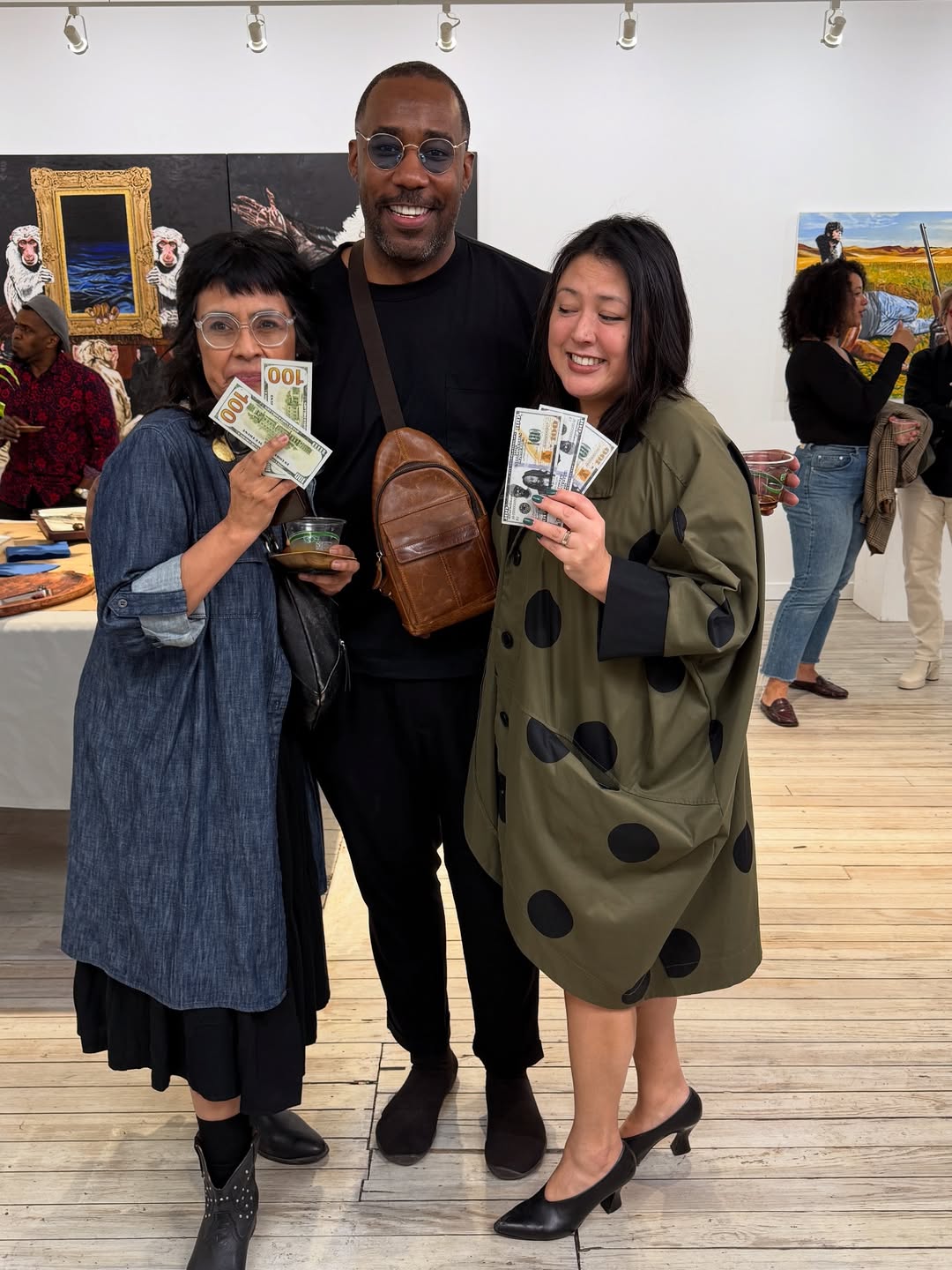 Much love and gratitude to everyone who showed up for the opening of Joy-Us- Black Recreation