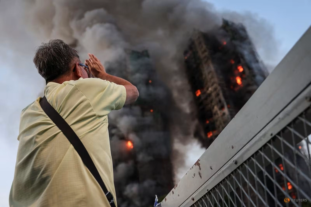 The image of Wong, helpless and despairing