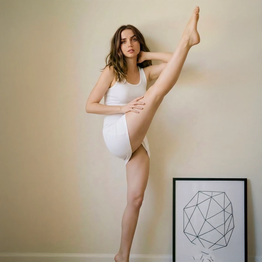 Ana de Armas. Photograph drawn from Facebook posts.