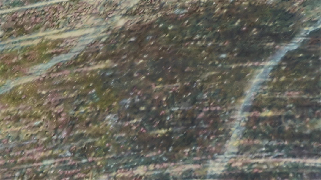 Windshield Comets, 2025 Oil on canvas 36 x 63 in. (90 x 160 cm)