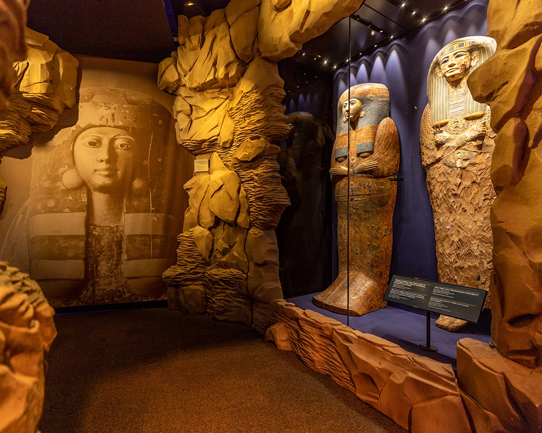 Ramses and the Pharaohs’ Gold exhibition at Battersea.