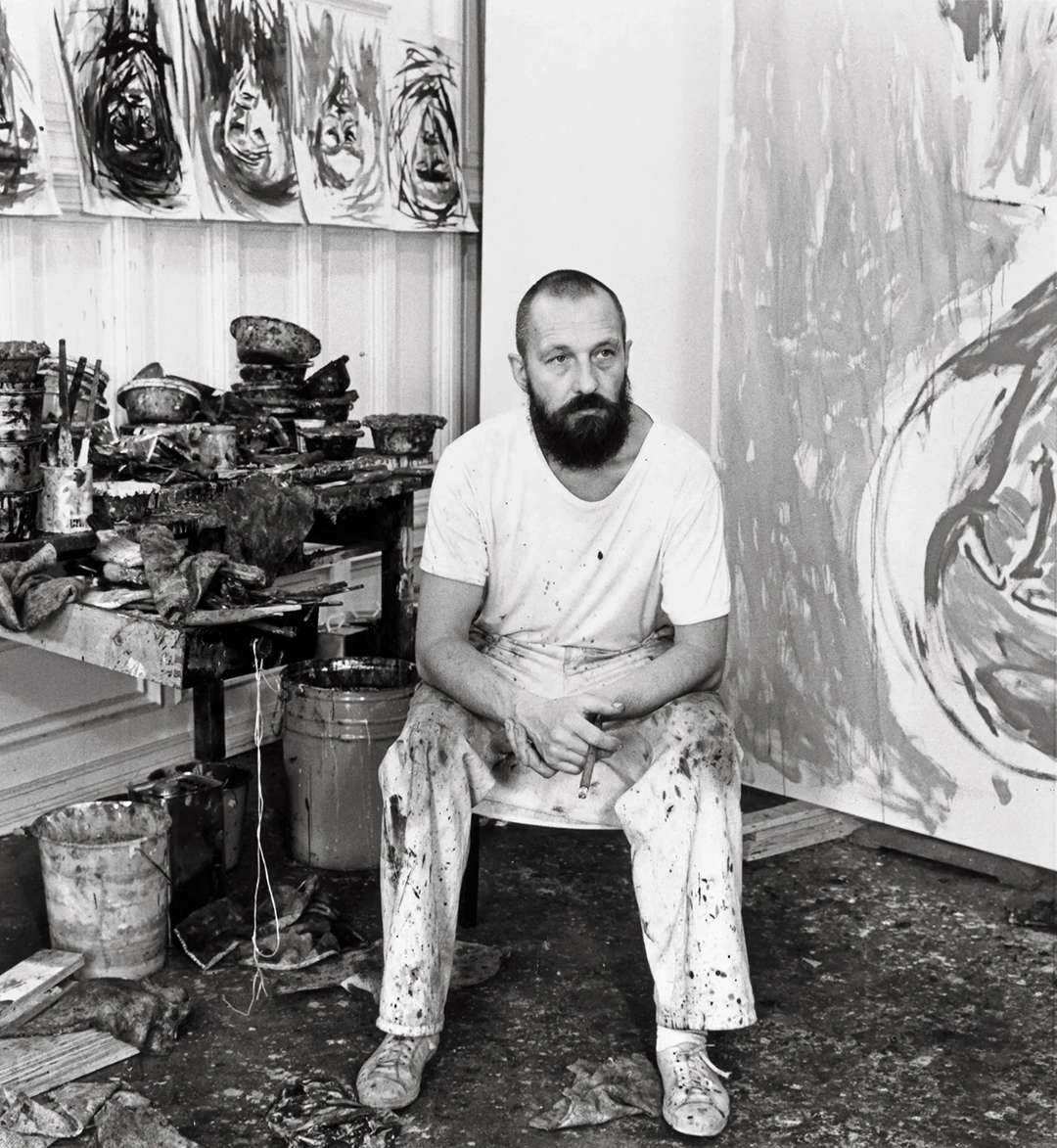 Portrait of the artist in Derneburg, 1983. Photo: Daniel Blau.