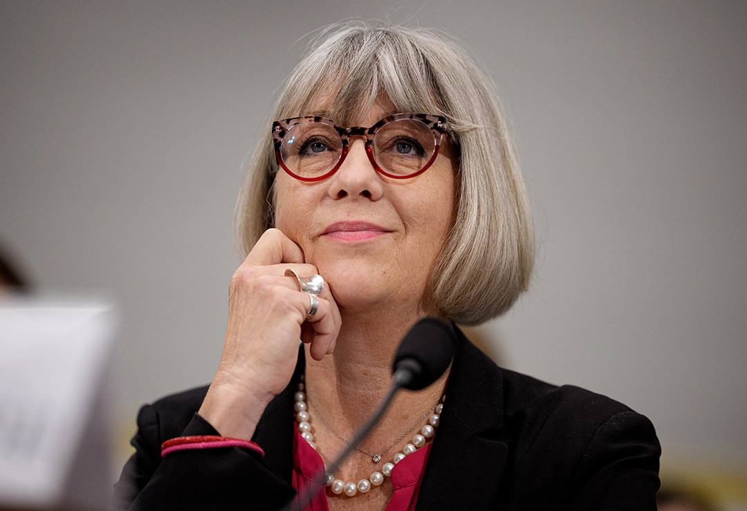 National Museum of American History Director Dr. Anthea Hartig appears during a congressional oversight hearing in Washington, DC.