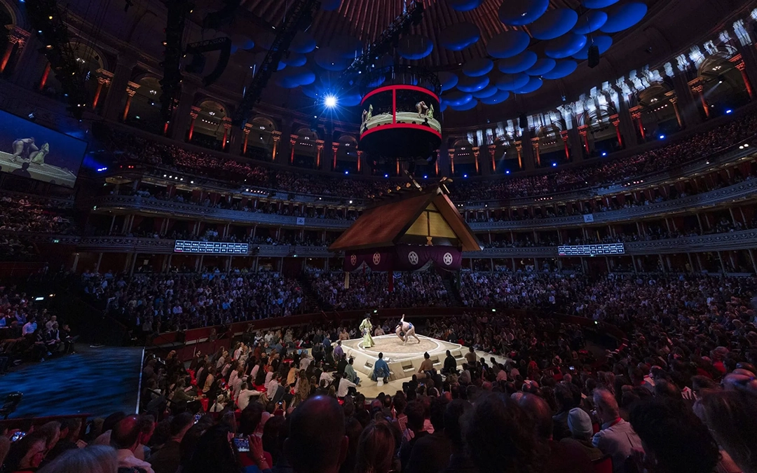 A general view of the opening night at the Royal Albert Hall. Photograph: Ryan Pierse/Getty Images