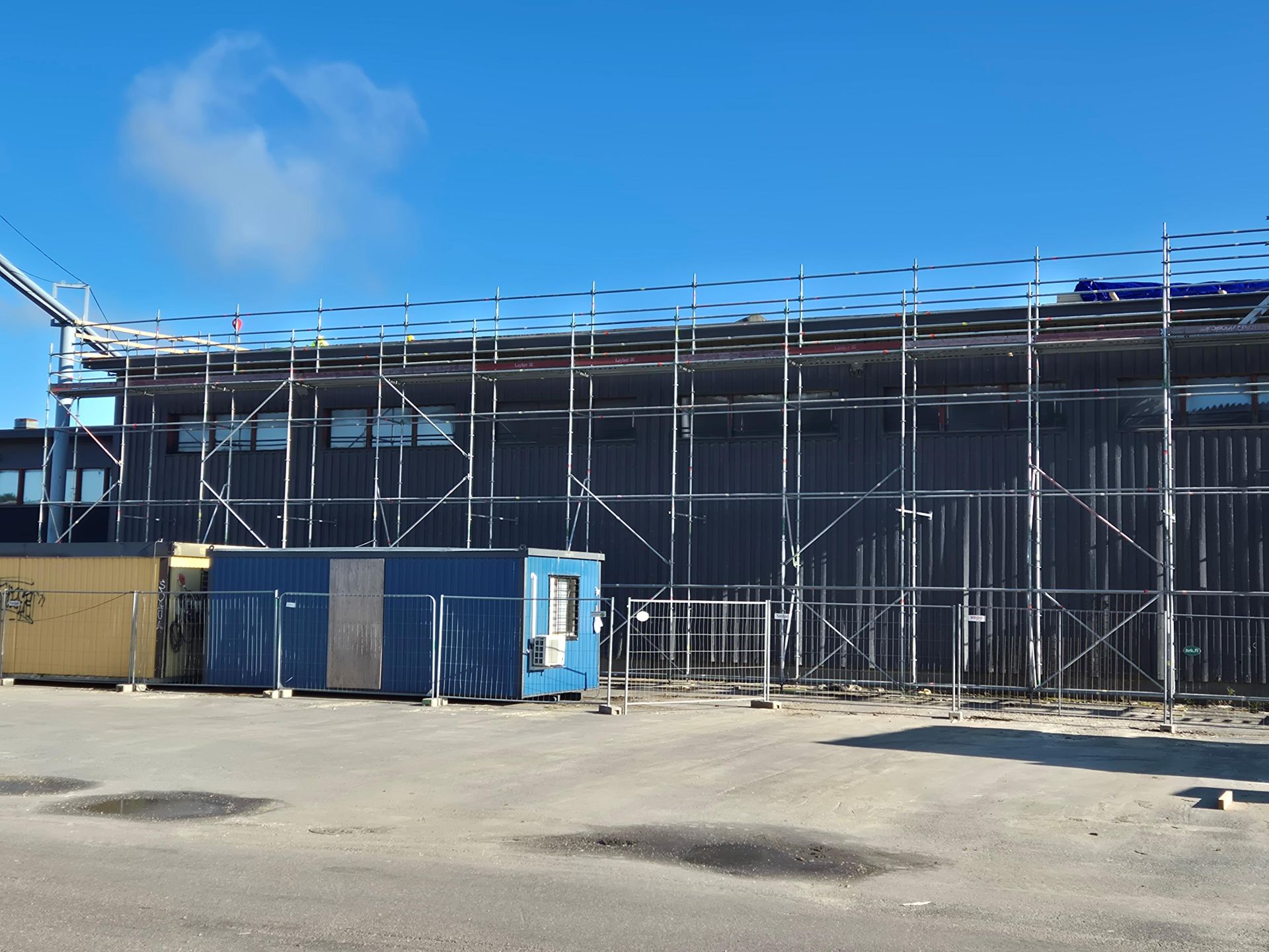 Versowood hallien saneeraus ja muutostyöt