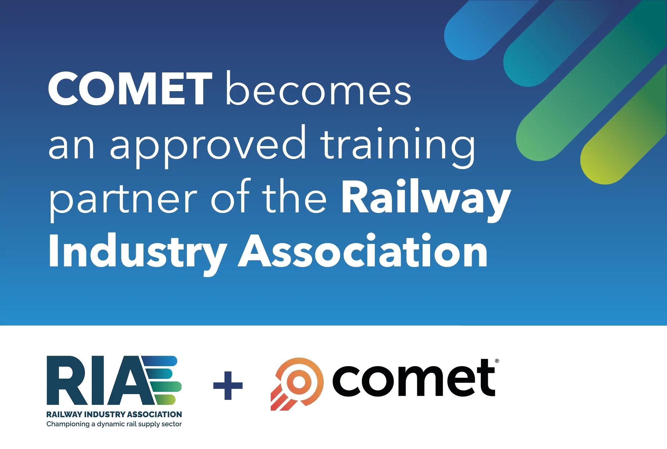 COMET becomes an approved training partner of the Railway Industry Association