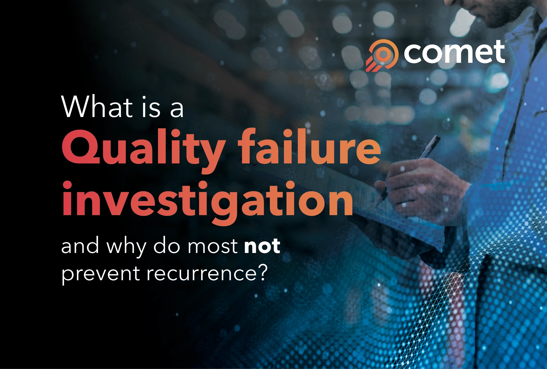 Why most quality investigations fail to prevent recurrence