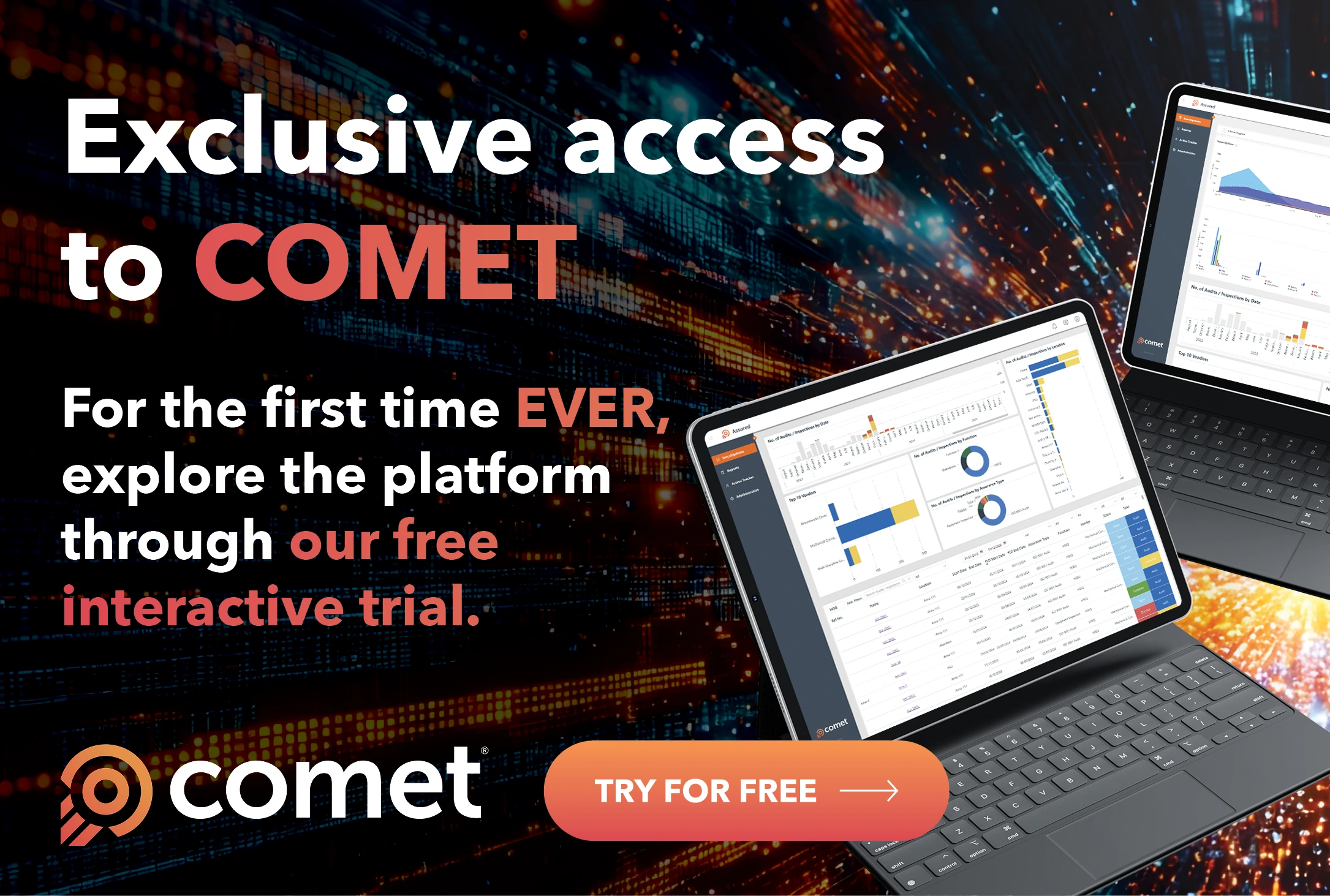 We've never offered access to COMET like this before - see how COMET actually works