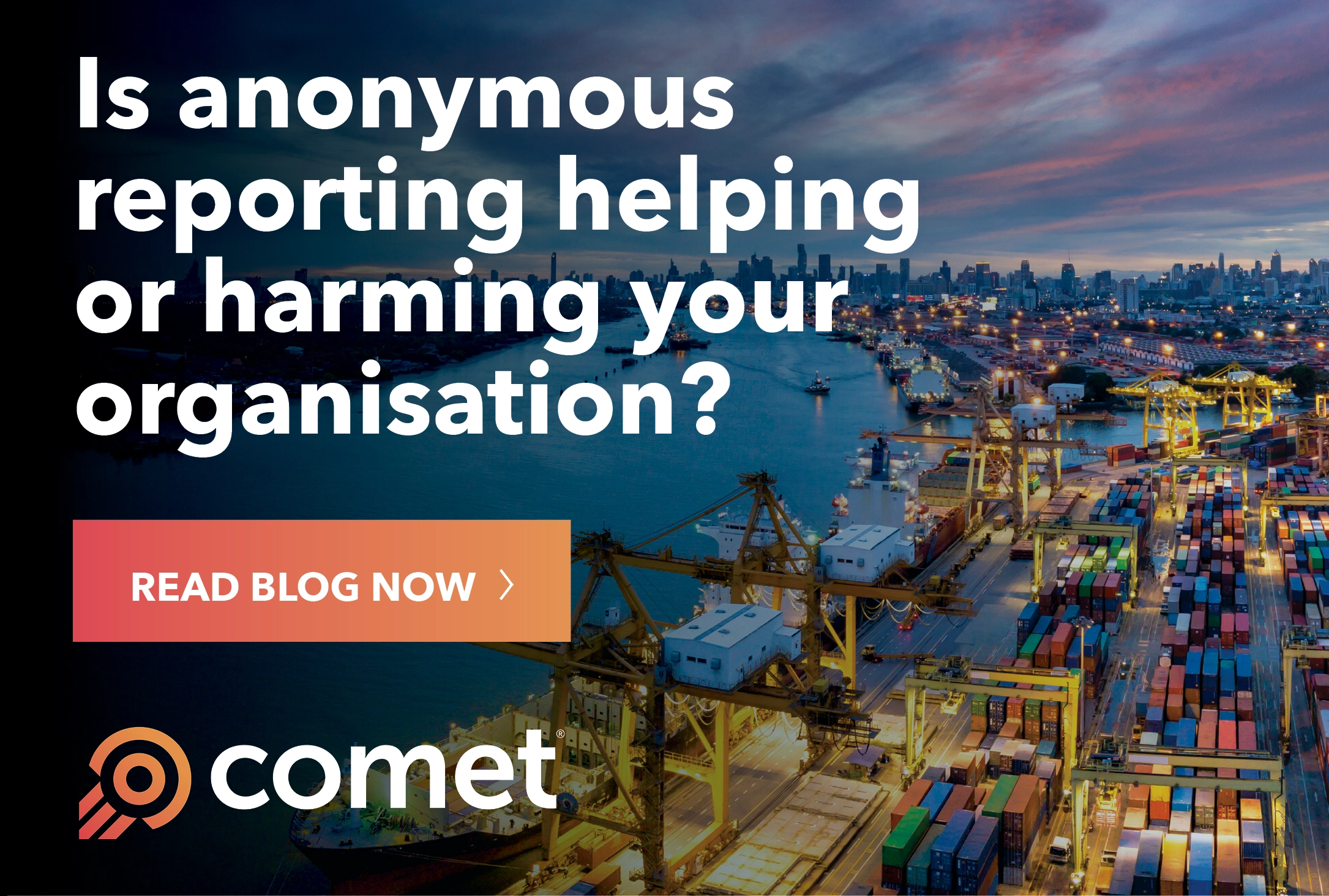 Are anonymous reports solving problems or just shifting them?