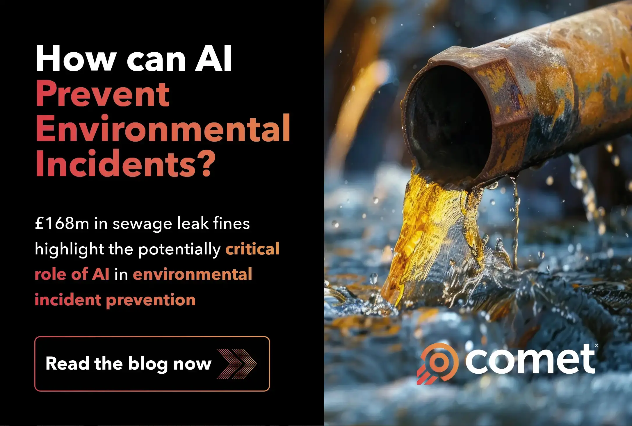 £168m in sewage leak fines highlight the potentially critical role of AI in environmental incident prevention