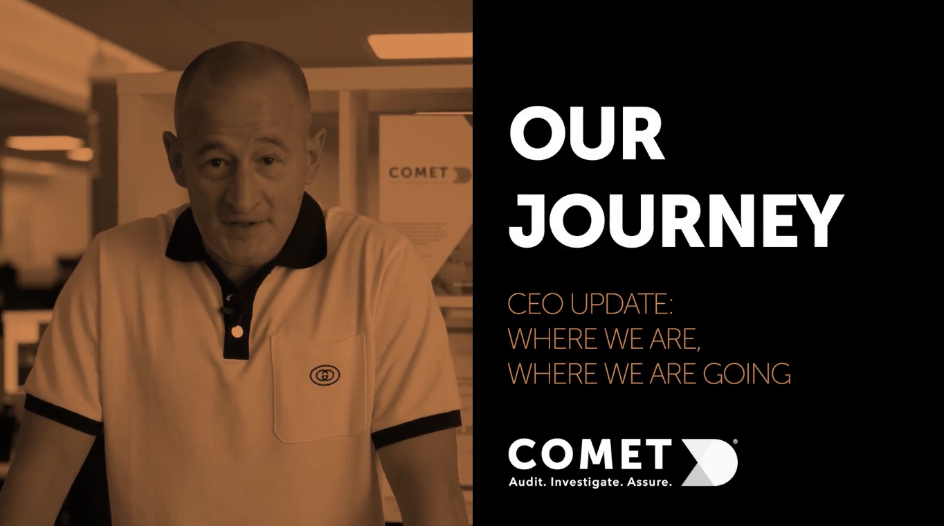 CEO UPDATE: COMET’S Journey – Where we are and where we are going