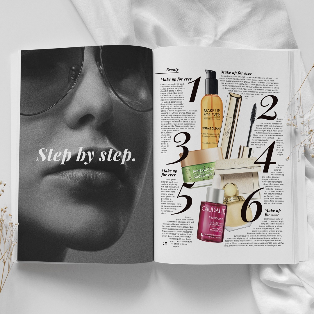 New design of the HAIR&MAKEUP print magazine