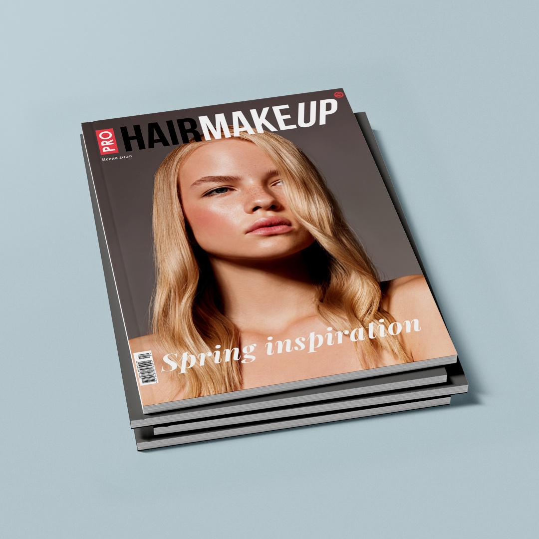 New design of the HAIR&MAKEUP print magazine