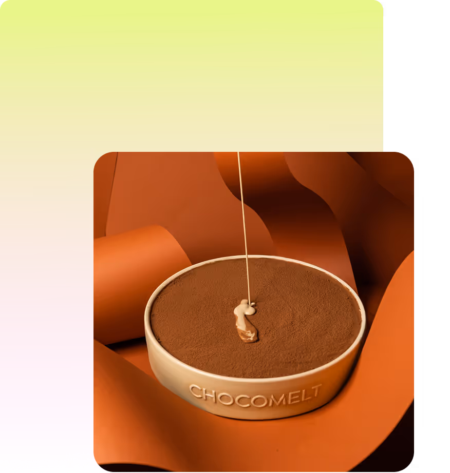 Chocomelt topping
