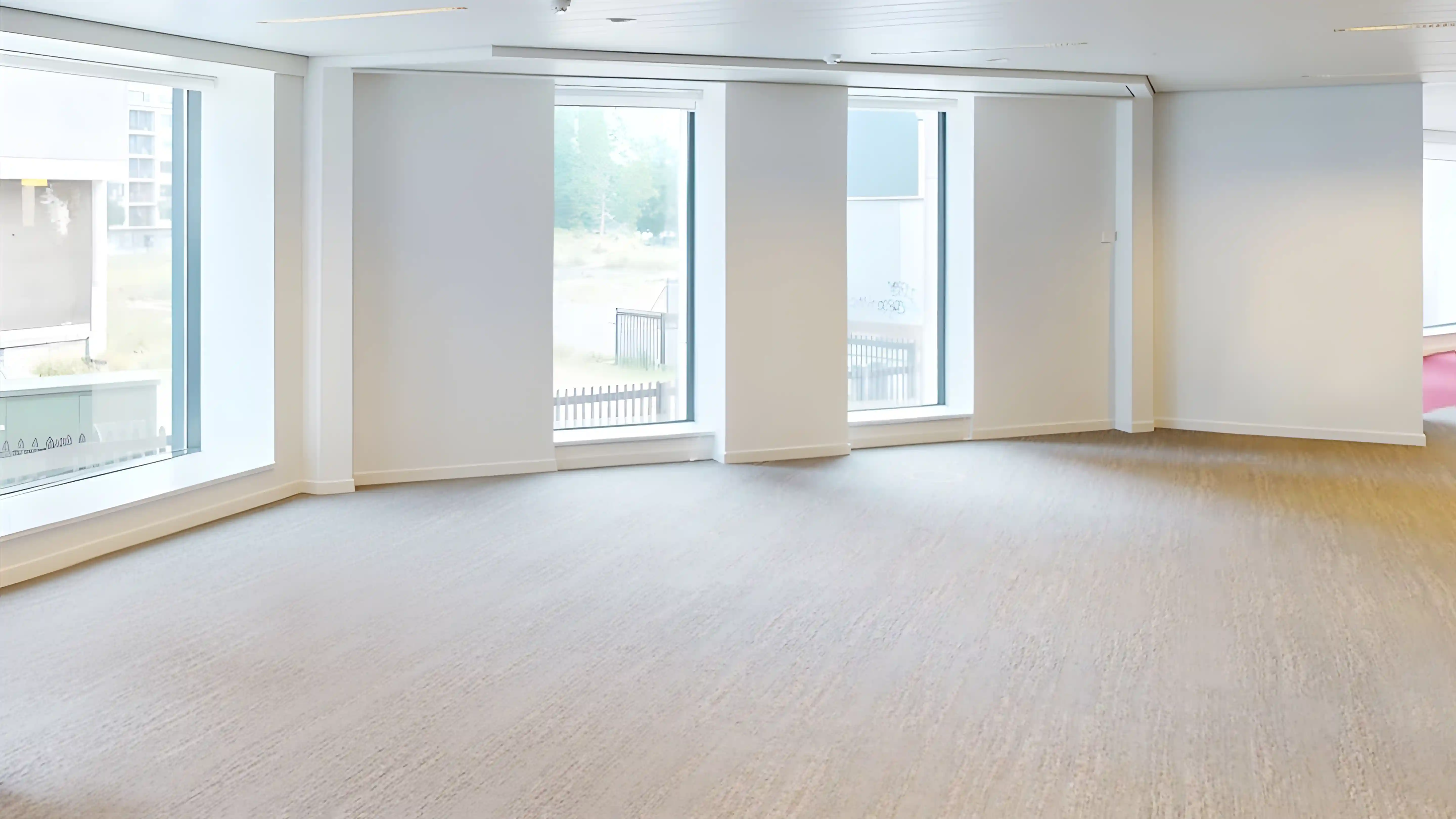 Photo avant : nouveaux bureaux d'Aikido Security à Gand, conçus par Space Refinery