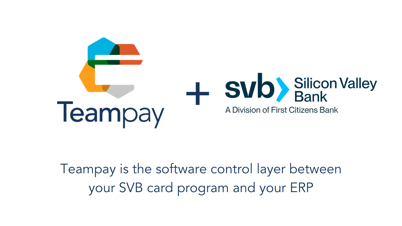 Teampay plus SVB Logos