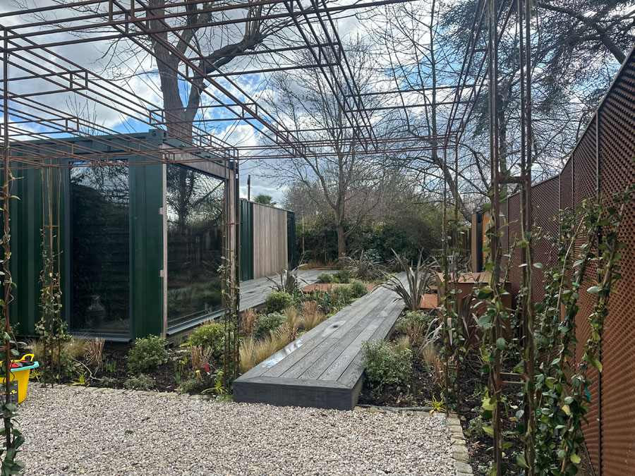 SteelPad Bespoke - Garden room x3