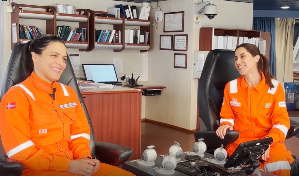 DOF’s first all-female offshore command team