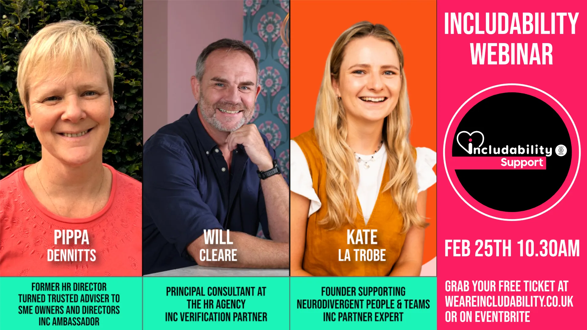 Building Inclusive Leadership Under Pressure | February 25th 2026 Includability Community Support Group