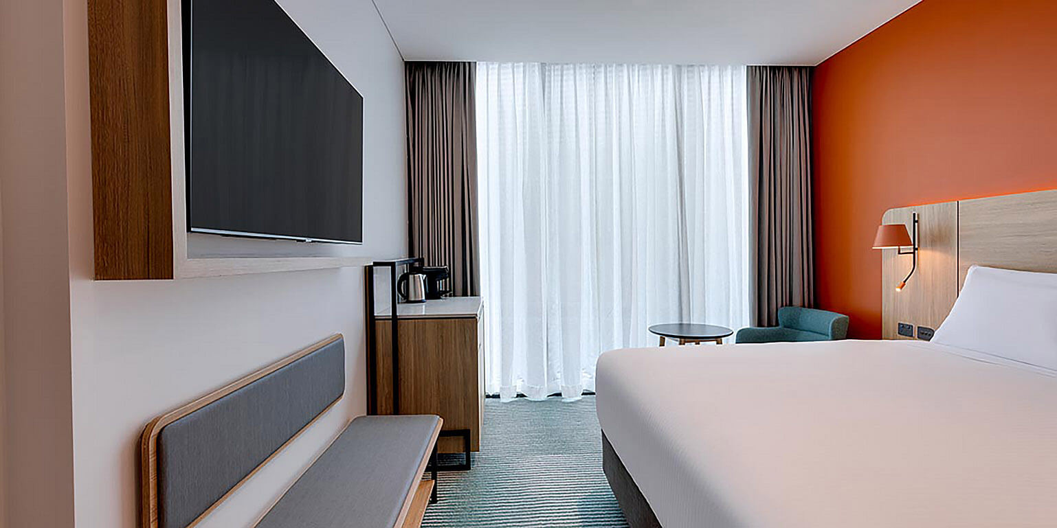 Blockout & Sheer Curtains in a Hotel