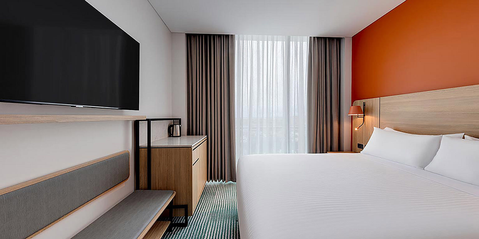 Blockout & Sheer Curtains in a Hotel