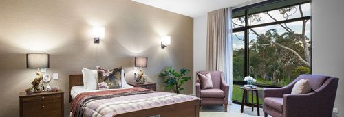 Custom Made Bedspread in an Aged Care Centre