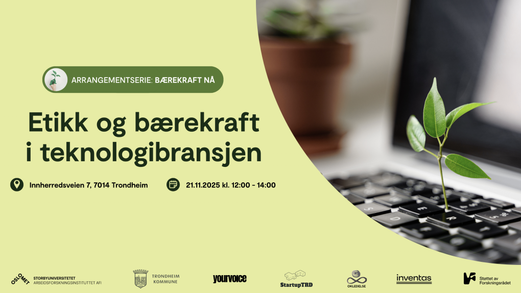Etikk og bærekraft i teknologibransjen
