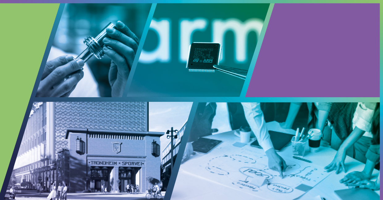 Innovasjonsnettverk hos ARM's nye kontorer i Teknostallen.