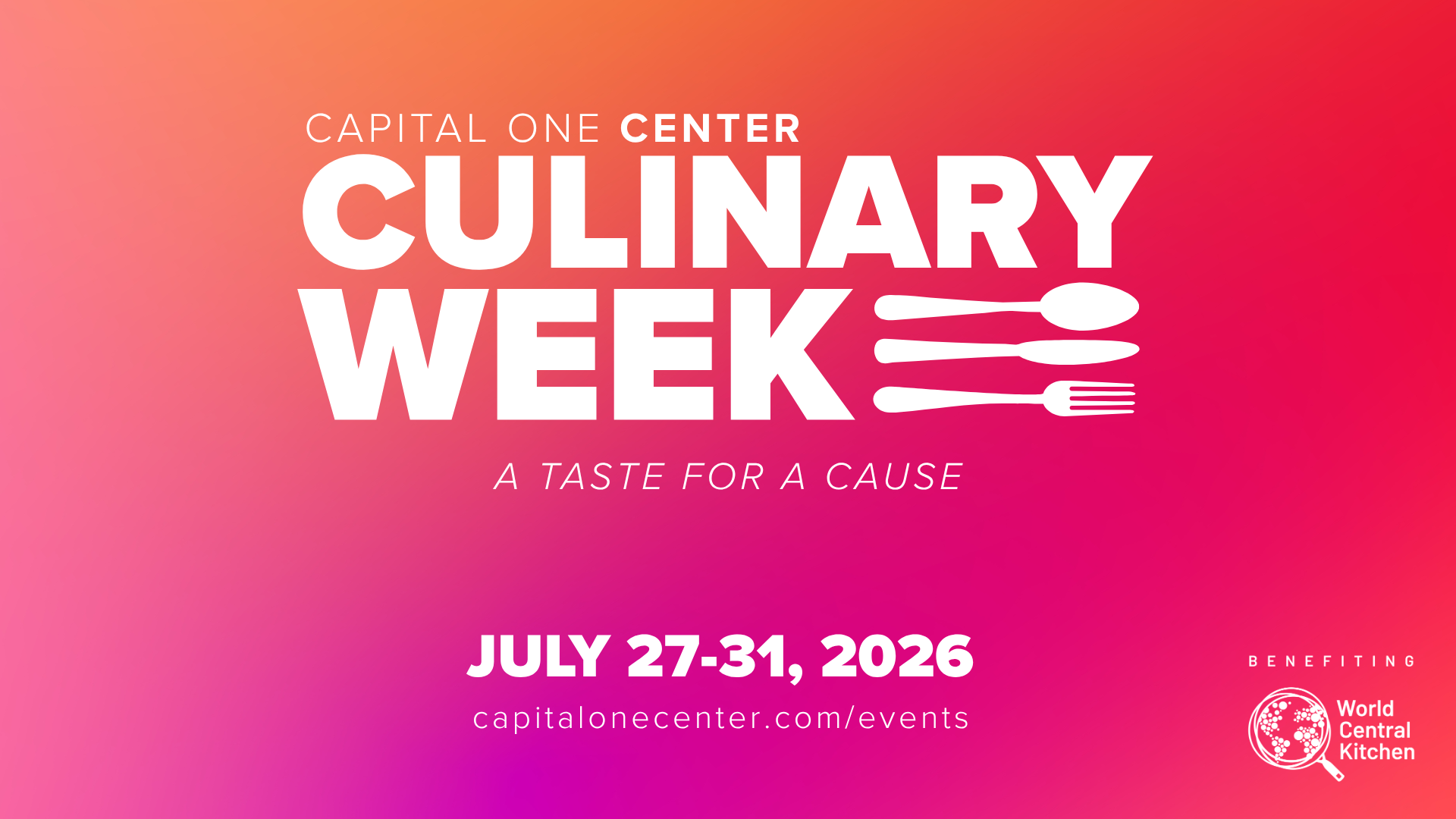 A Preview of Capital One Center's Culinary Week