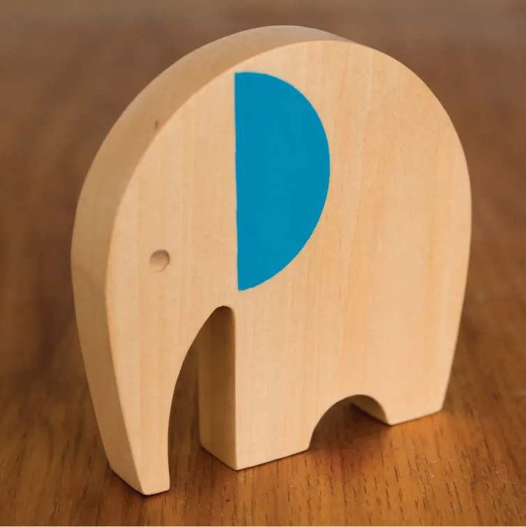 makemade animal wooden toy