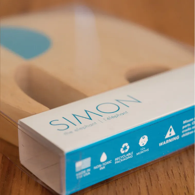 makemade animal wooden toy packaging