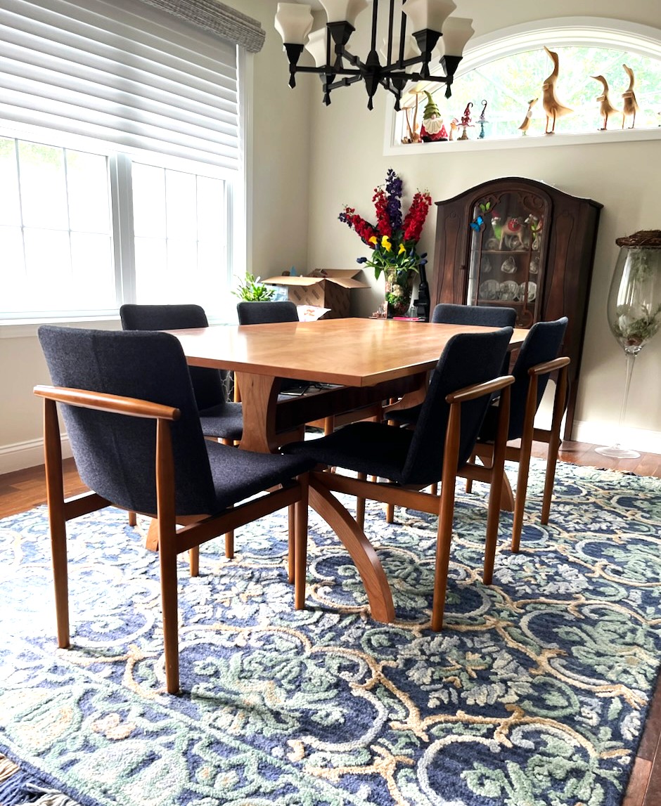 Table in our client's home.