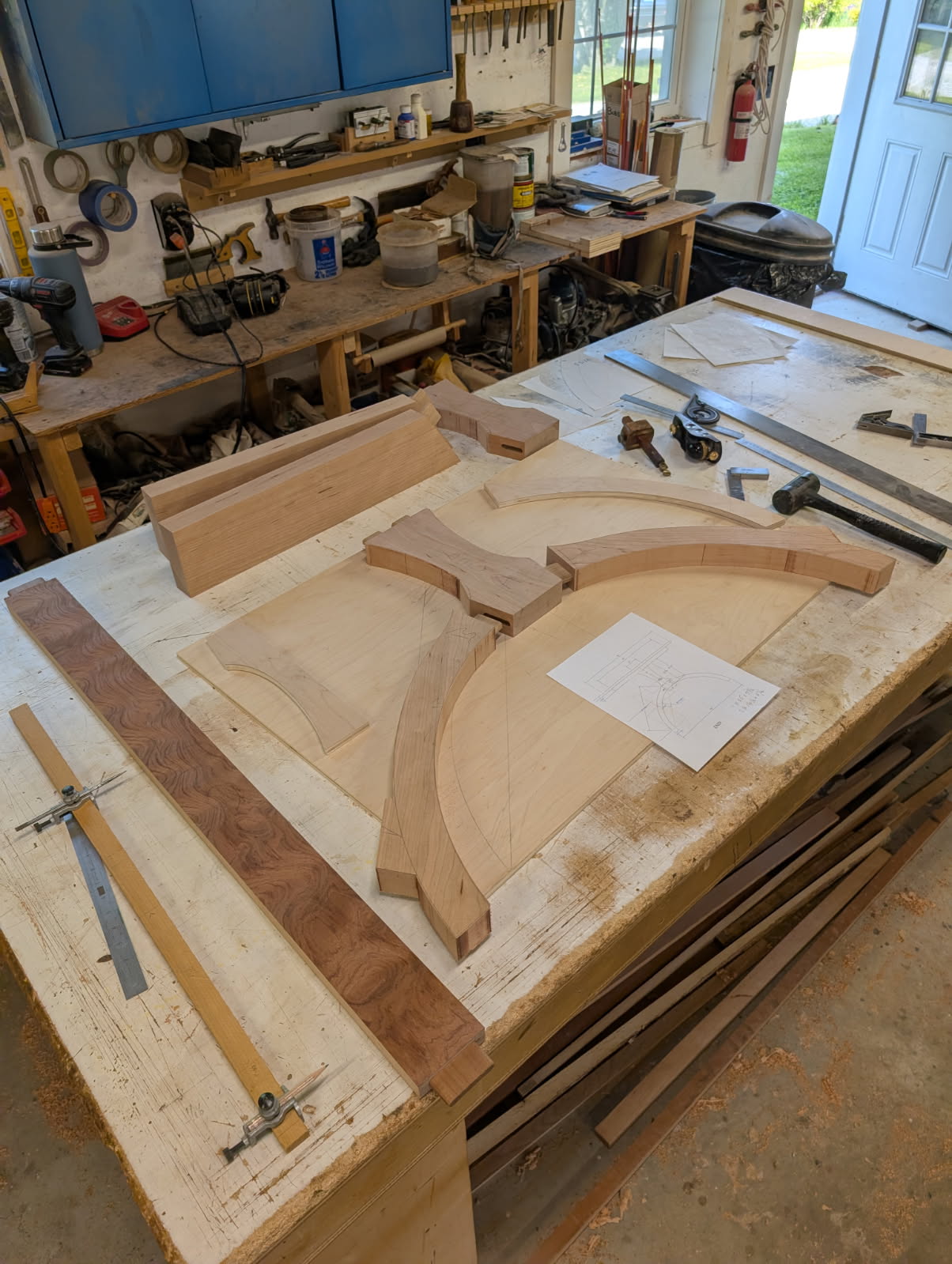 Full-size drawing, templates & components.