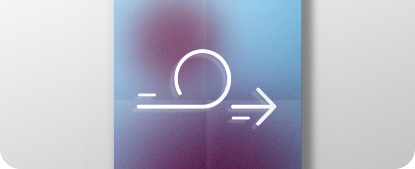 A card showing a looping arrow icon