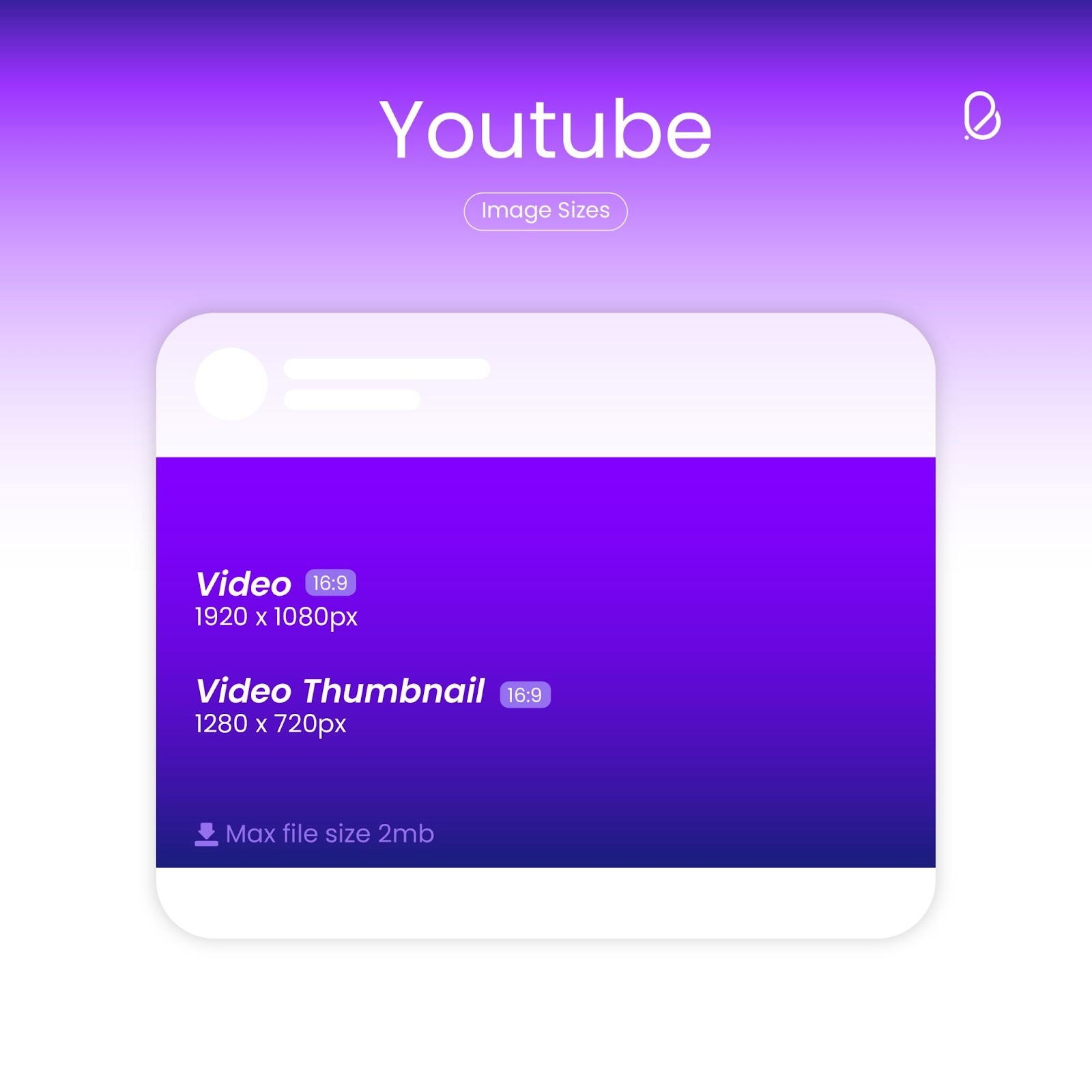 Video (16:9) 1920 x 1080 px