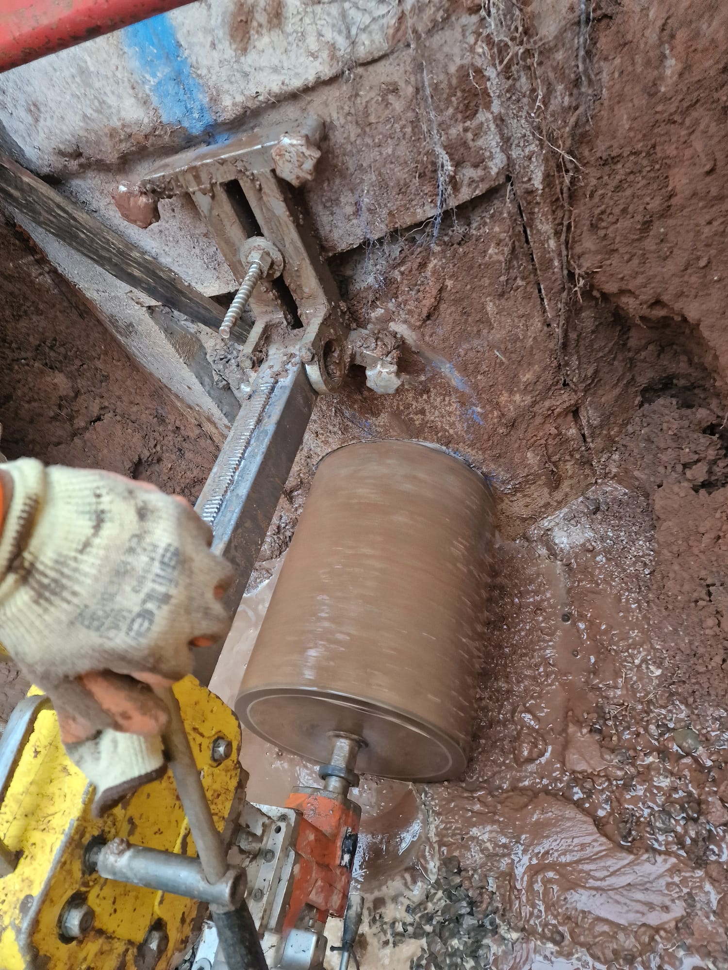 How We Drill Through Heavily Reinforced Concrete