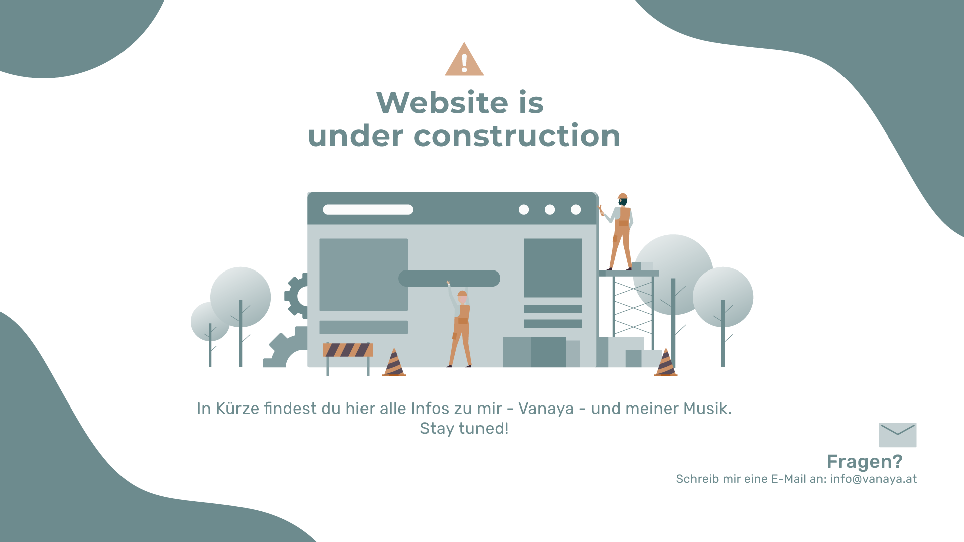Vanaya Website Under Construction