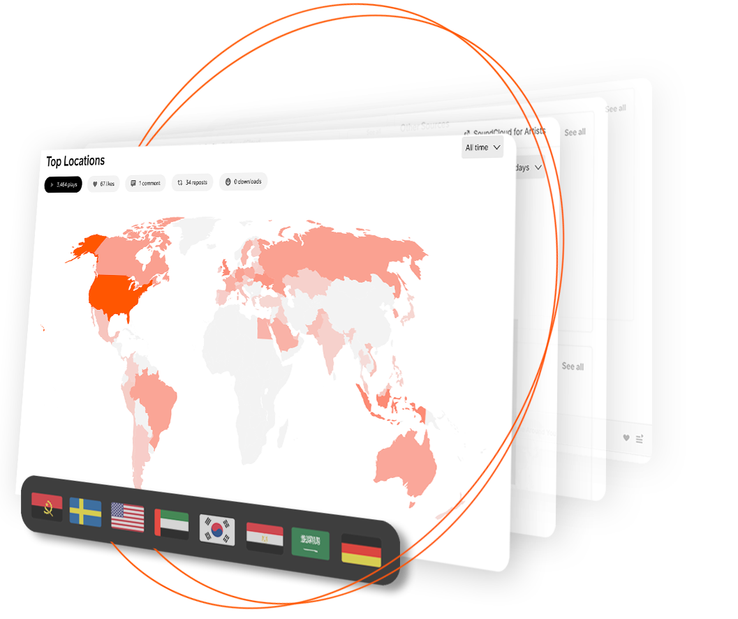 Photo of SoundCloud artists Kinneret