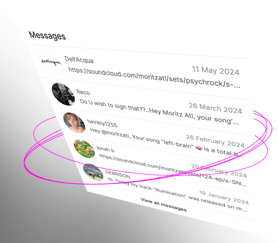 Photo of SoundCloud artists Kinneret