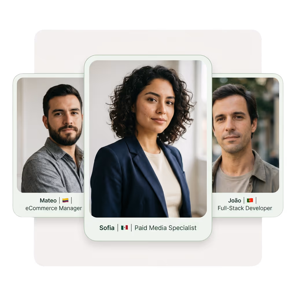 Remote talent candidate shortlist hero image