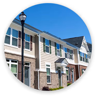 Townhouse apartments