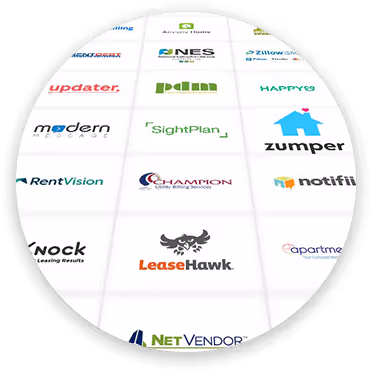 Array of logos of ResMan Integrations partners