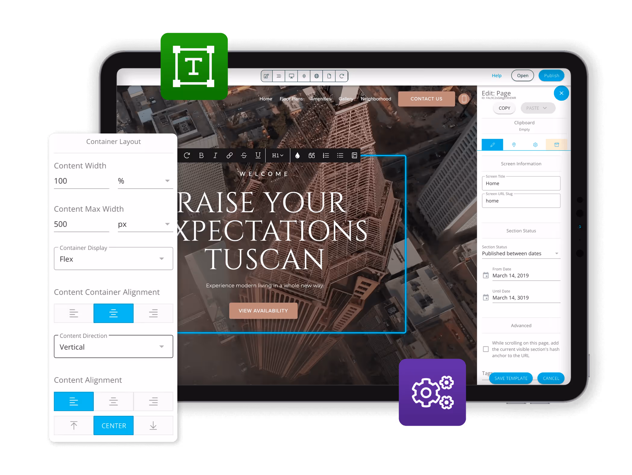 Razz interactive design feature