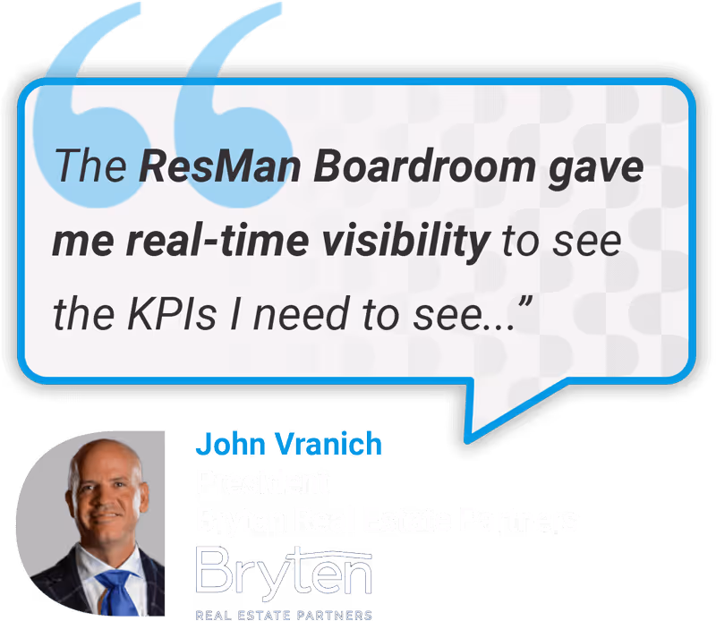 Image of testimonial from John Vranich at Bryton Real Estate Partners