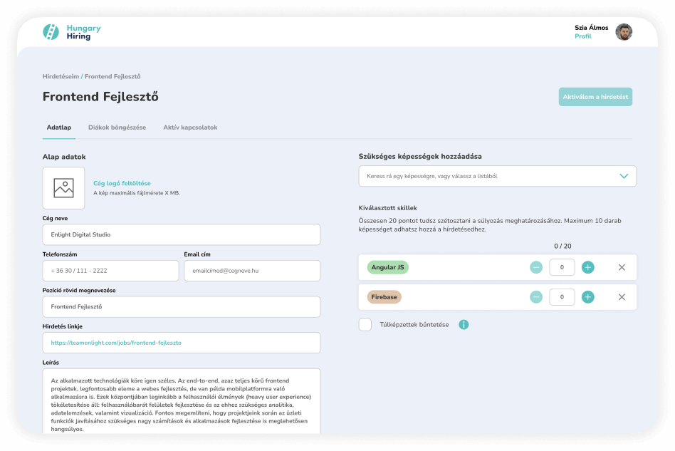 our software job site