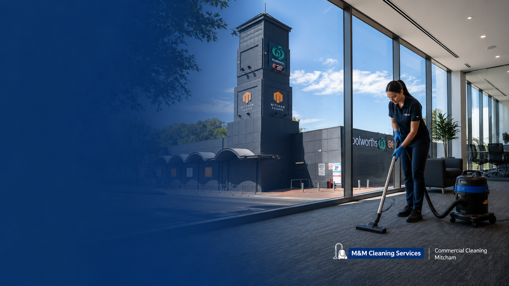 Commercial cleaning in Mitcham