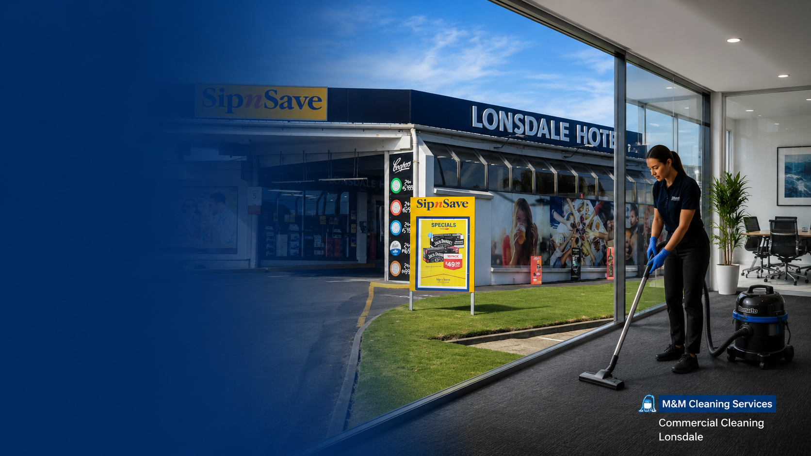Commercial cleaning in Lonsdale