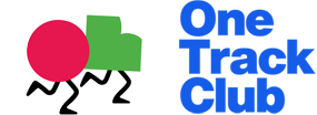 Logo of One Track Club. Built the coach-and-athlete app that integrates with wearables to deliver live training data, from heart rate to pace.